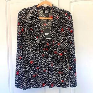 DKNY Long Sleeve Blouse